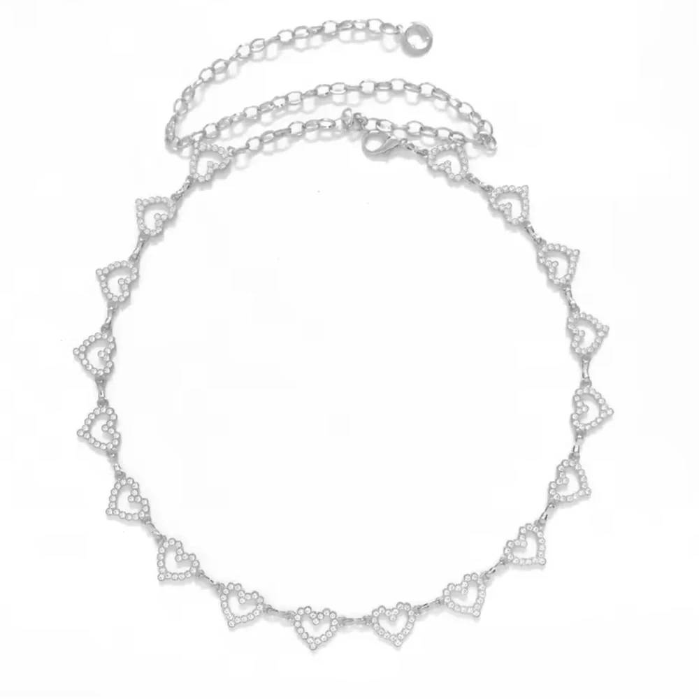 Heart-shaped Adjustable Waist Chain Belt for Women